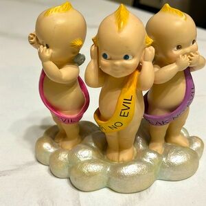 Kewpie trio see hear speak no evil